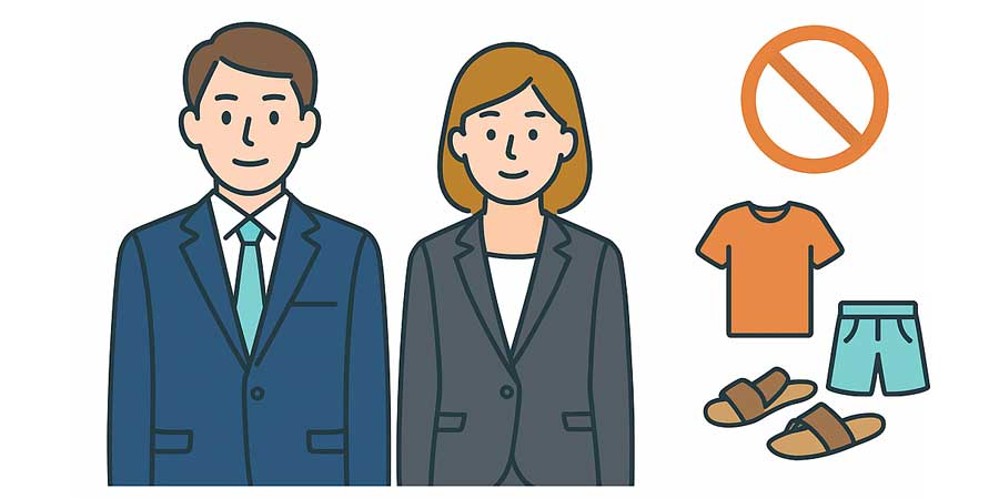 クリニックのトップ面談で最適な服装と身だしなみ